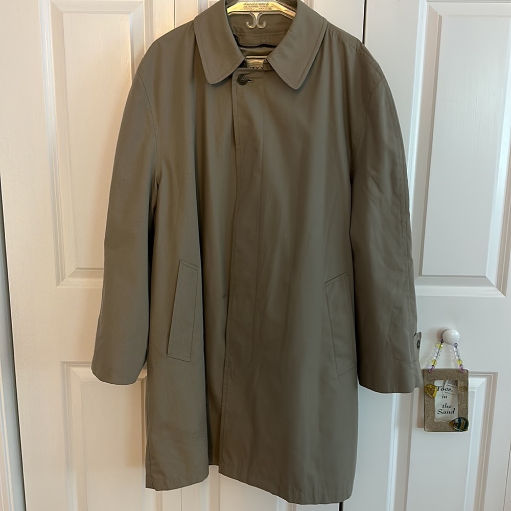 Towne by London Fog lined trench coat